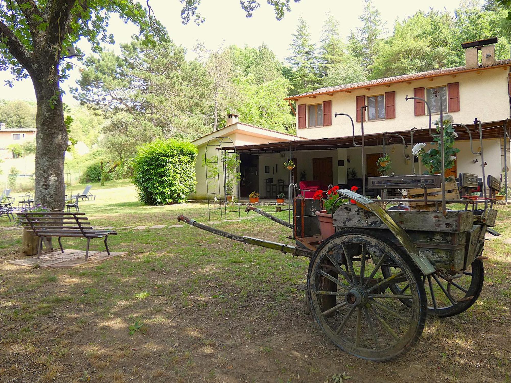 Scappo In Umbria, La Casa Nel Bosco Villa Amelia Exteriör bild
